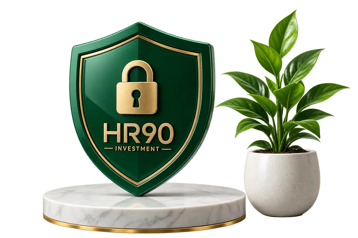 HR90 Investment privacy shield emblem